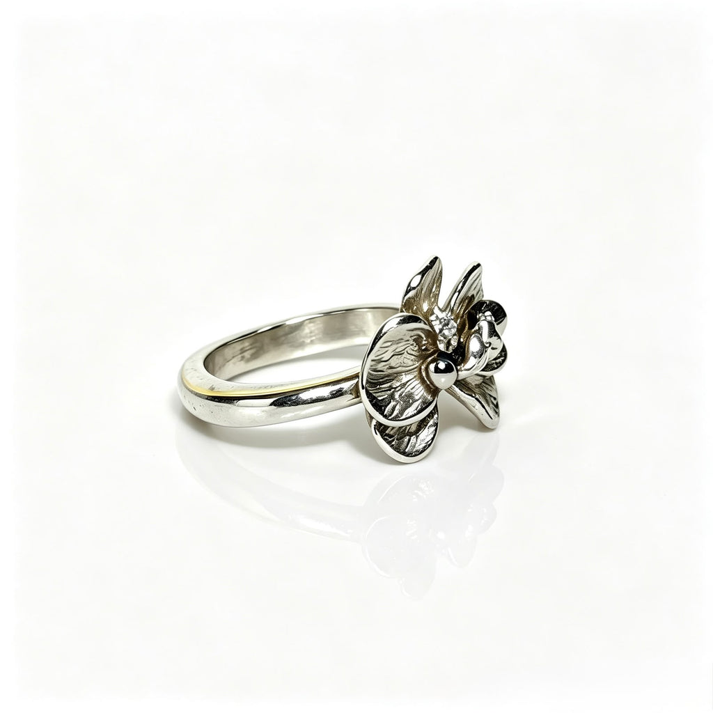 Rock'n Roll Orchid Ring