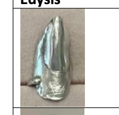 Plain Index fingering pointed nail