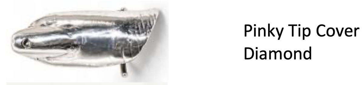 Pinky Tip Cover With Diamond